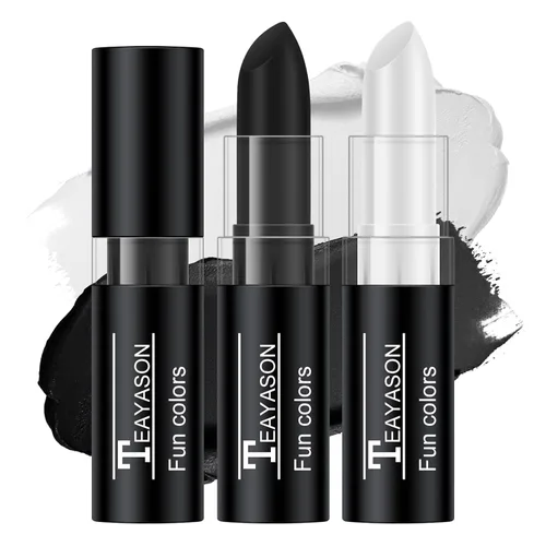 Miniatura 18 de 2Pcs Royal Blue Face Body Paint Stick, Royal Blue Lipstick Makeup Eyeblack for World Cup2026/Baseball/Football/Halloween/Cosplay Party Makeup Cream