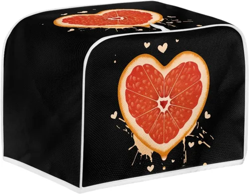 Miniatura 24 de Coldinair Cubierta para tostadora de dos rebanadas con estampado de aguacate, cubierta de electrodomésticos pequeños con diseño de frutas