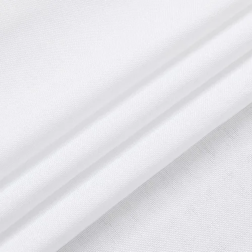 Miniatura 4 de Hiasan Mantel rectangular de lino sintético, resistente a las arrugas y a las manchas, mantel lavable para cocina, comedor, funda de mesa de Blanco