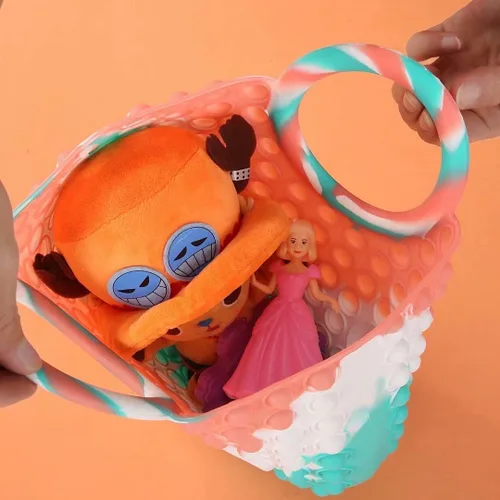 Miniatura 4 de Pop It - Bolsa de descompresión interesante, moda y exquisita para mujer.