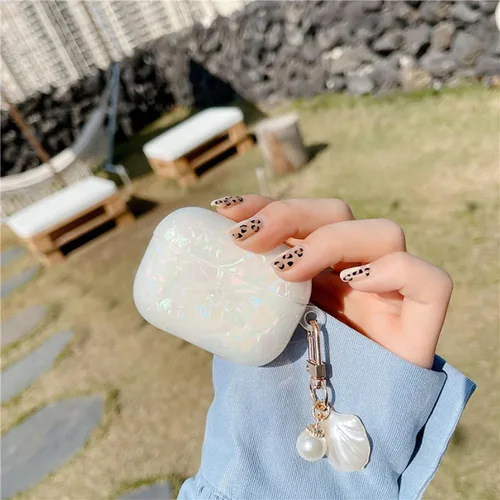 Miniatura 2 de Bonita funda para Airpods Pro/Pro 2 Gen para niñas y mujeres con bolígrafo limpiador, patrón de carcasa Airpods iPod Pro de 2ª/1ª generación, funda