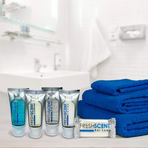 Miniatura 5 de Freshscent Acondicionador 1oz (100 Pack) Tamaño del viaje del hotel, amenidades a granel y artículos de tocador para la hospitalidad