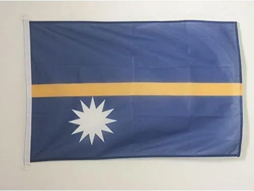 Miniatura 142 de Bandera Náutica Venezuela 18'' x 12'' - Banderas Venezolanas 11.8 x 17.7 in - Banner 12x18 in para barco - AZ FLAG