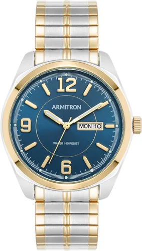 Miniatura 9 de Armitron Reloj de pulsera para hombre con función de día-fecha, correa de expansión, 20-4591