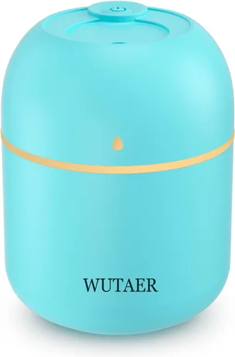 Humidificador pequeño portátil, humidificador de escritorio personal USB para automóvil, oficina, dormitorio, apagado automático, 2 modos de niebla,