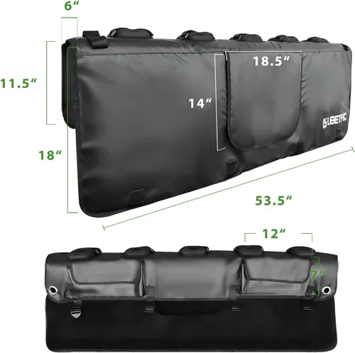 Miniatura 2 de Almohadilla Resistente para Compuerta de Bicicleta para Camionetas - Antideslizante, Impermeable y Protección Acolchada que se Adapta a la Mayoría