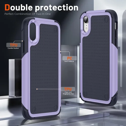 Miniatura 95 de Jeylly Funda para iPhone SE/Funda para iPhone 5S, Exterior de Plástico Duro que Absorbe Golpes + Interior de Silicona de Goma Defensor contra
