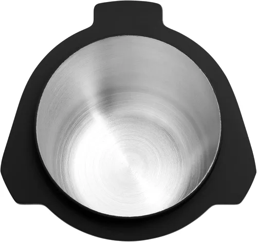 Miniatura 4 de Normcore Taza dosificadora portafiltro de 53.3mm - Acero inoxidable 304 - Negro mate - Revestimiento antiadherente Compatible con Breville Barista