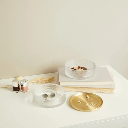 Miniatura 13 de Umbra Tesora - Joyero de dos niveles con tapa extraíble, organizador de joyas