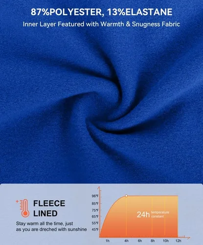 Miniatura 4 de G Gradual Camiseta térmica de compresión para niños y jóvenes, camiseta interior de forro polar de manga larga para niños, para fútbol, béisbol