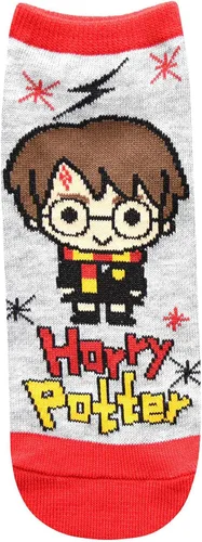 Miniatura 3 de Harry Potter Dobby Luna Lovegood Hedwig - Calcetines de tobillo para mujer, 5 unidades, talla 4-10