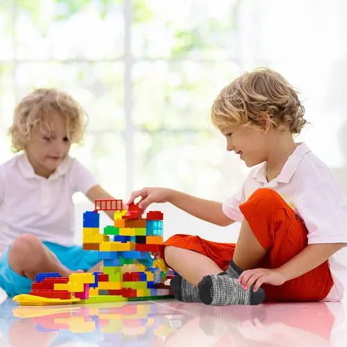 Miniatura 4 de Calcetines antideslizantes para niños 9 pares de calcetines antideslizantes Skibeaut para niños de 1 a 7 años