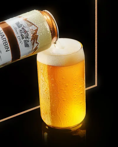 Miniatura 4 de BaveL Vasos de cerveza grandes, vasos de cerveza con forma de lata de 20 onzas, juego de 2, vasos de cerveza de forma elegante es el regalo ideal