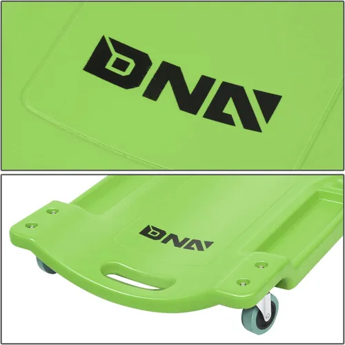 Miniatura 2 de DNA MOTORING Enredadera de perfil bajo de 40 pulgadas de plástico para taller de cochera con apoyacabezas acolchado, bandejas de herramientas y 6