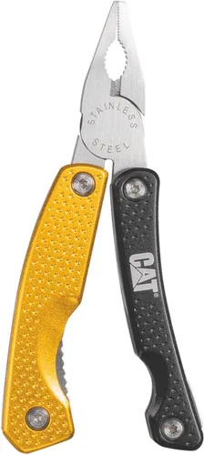 Miniatura 2 de Cat 980028 - Herramienta multiusos plegable compacta con alicates, cortadores de alambre, cuchillo, destornilladores y abridor de botellas, acero