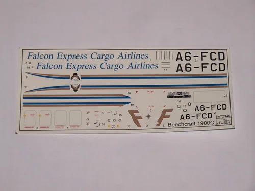 Miniatura 2 de Amodel 72346-1/72 Beechcraft 1900C 'Falcon Express Cargo Airlines', Kit