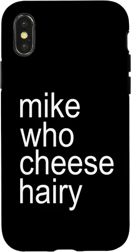Miniatura 5 de Mike Who Cheese Hairy Funny Adult Humor Word Play Case for iPhone 17