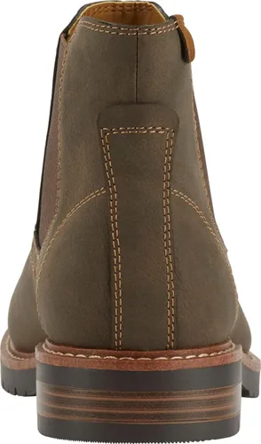 Miniatura 3 de Dockers Botas Chelsea resistentes para hombre Ransom, Marrón oscuro
