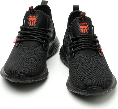Miniatura 7 de ulogu Zapatos de punta de acero para hombres y mujeres, zapatos de techo ligeros e impermeables, zapatos deportivos de trabajo industrial