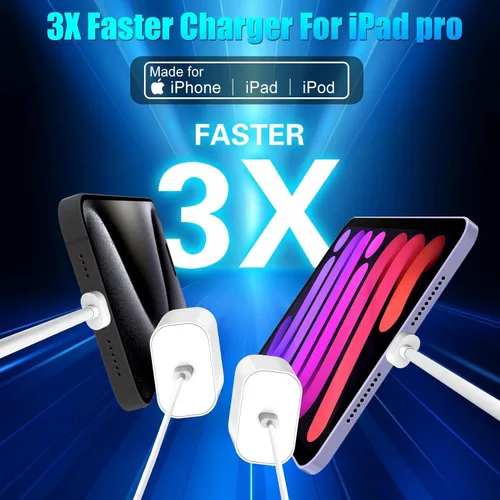 Miniatura 7 de Carga rápida para iPhone 17 y 16, paquete de 20 W, bloque de carga USB C de Apple con cable de carga USB C a C de 6 pies para iPhone 17 Pro max/17