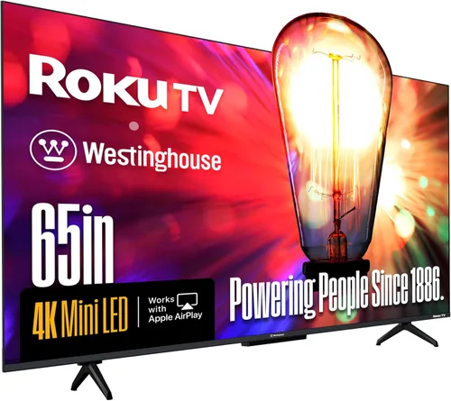 Miniatura 10 de Westinghouse Mini LED 4K UHD Roku TV de 50 pulgadas, Dolby Vision HDR, QLED Quantum Color, atenuación local, movimiento MEMC, Apple HomeKit