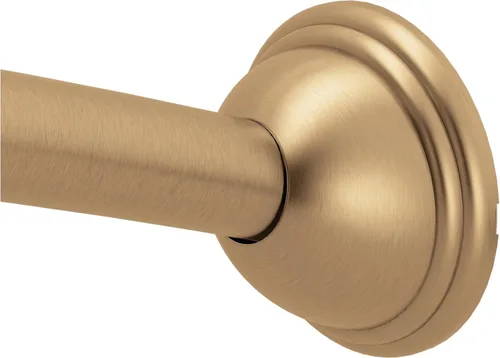 Miniatura 8 de Moen DN2141BN - Barra doble, curvada y ajustable para cortina de ducha, 57 a 60 pulgadas, acero inoxidable, color níquel cepillado, montada en pared