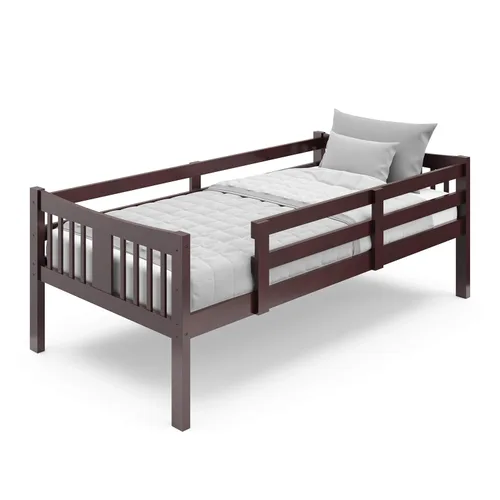 Miniatura 13 de Storkcraft Caribou Litera Twin sobre Twin Litera (Espresso) - Certificado GREENGUARD Gold, Literas Twin para Niños, Se Convierte en 2 Camas Twin