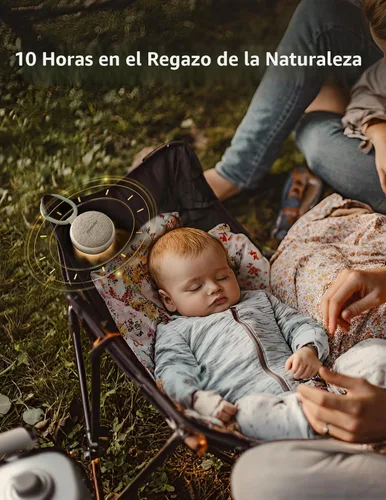 Miniatura 5 de Momcozy - Máquina de sonidos portátil con luz nocturna, máquina de ruido blanco para bebé, 20 sonidos relajantes, terapia de sonido, batería de Verde