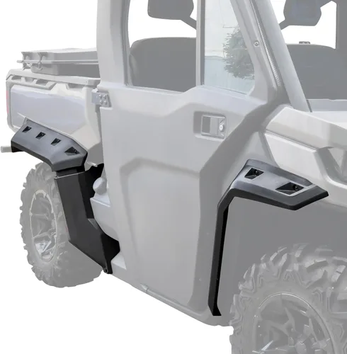 SAUTVS Kit de guardabarros delantero y trasero extendido de alta resistencia, aletas de barro para Can-Am Defender HD5 HD7 HD8 HD9 HD10 MAX