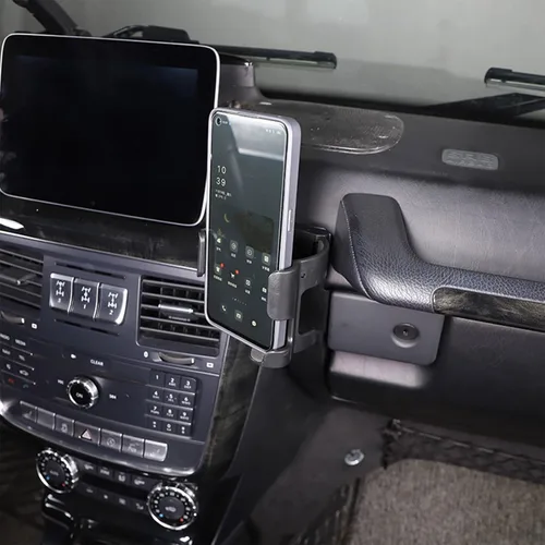Miniatura 6 de Soporte multifuncional para teléfono compatible con Mercedes Benz Clase G W463 G500 G550 G55 G63 G63 G63 G55 G63 G550 G63 G550 G63 G63 G550 G63 G55