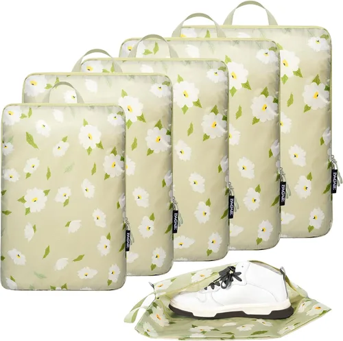 Miniatura 83 de BAGAIL 4 Set/6 Set Ultraligero Compresión Embalaje Cubos Organizador de Embalaje para Accesorios de Viaje Equipaje Maleta Mochila