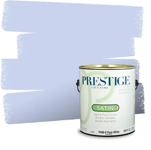 Miniatura 248 de Pintura Exterior + imprimación PRESTIGE, todo-en-uno, 1 galón, acabado mate, color comparable al Valspar* Royal Gray* VS151-Gris real