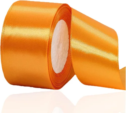 Miniatura 91 de Cinta de satén beige de 1 pulgada x 25 yardas, cinta de tela de color sólido para envoltura de regalos, manualidades, fabricación de lazos