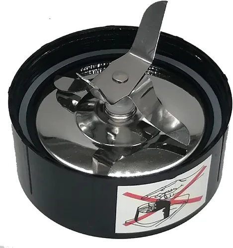 Miniatura 2 de Cuchilla trituradora de hielo de repuesto con 1 junta de anillo de sellado extra, compatible con MagicBullet Licuadora Juicer Mixer MB 1001/MB 1001B