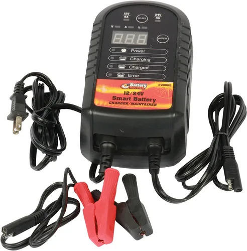 Miniatura 8 de WirthCo 20069 Cargador y mantenedor de batería inteligente certificado por CEC, Battery Doctor negro (12V, 1.25 Amp)