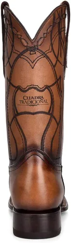 Miniatura 5 de Cuadra Botas Rodeo para hombre en cuero genuino marrón, Metálico, marrón