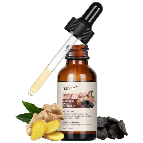 Suero anti pérdida de cabello, reparación del cuero cabelludo con extractos de hierbas, suero de masaje del cuero cabelludo base de agua con