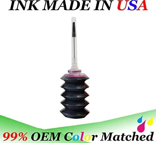 Miniatura 4 de Vivid Colors VC Combo Kit de recarga de tinta para cartucho de tinta H60/XL, H61/XL, H62/XL, HP63/XL, H64/XL, H65/XL, HP67XL Cartuchos de tinta 1 oz