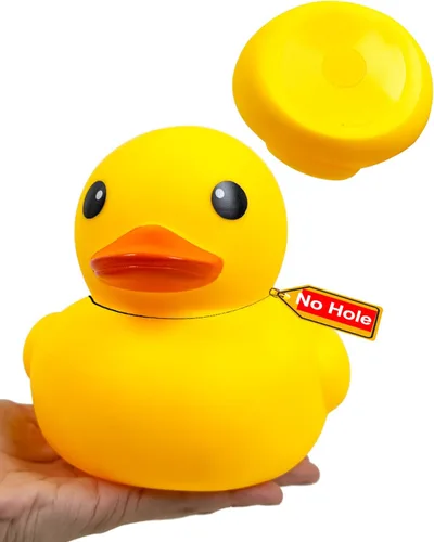 Miniatura 19 de 5 piezas de goma para bañera de Kalafona de 2 pulgadas, impermeable, sin "Bebe", sin agujero, divertido juguete de baño para piscina, sin agujero