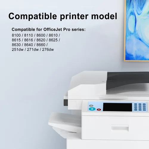 Miniatura 3 de 950XL - Cartuchos de tinta negra de repuesto para HP 950 XL 951XL 950/951, combo compatible con HP OfficeJet Pro 8600 8610 8620 8100 8630 8660 8640