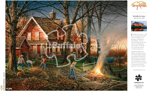 Miniatura 5 de Buffalo Games Terry Redlin - Rompecabezas de 1000 piezas de la noche de otoño, 26.75 x 19.75 pulgadas, póster incluido, rompecabezas de 1000 piezas