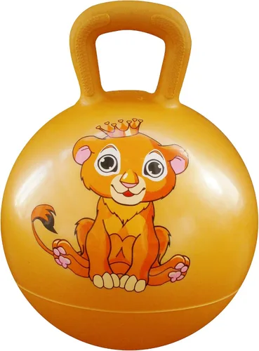 Miniatura 9 de AppleRound Hippity Hoppity Hopball con bomba de aire, 18 pulgadas/45 cm de diámetro para edades de 3 a 7 años, canguro saltarín, pelota saltarina