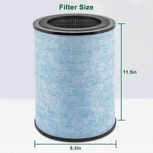 Miniatura 6 de Paquete de 2 para reemplazo instantáneo de filtro AP300, filtro de carbón verdadero y activado, compatible con AP300 instantáneo, comparado