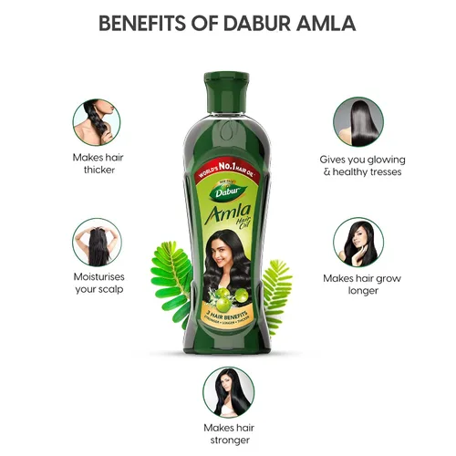 Miniatura 4 de Dabur Aceite para el cabello Amla 9.3 fl oz