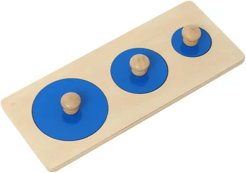 Miniatura 11 de Rompecabezas Montessori de Múltiples Formas, Primeras Formas, Rompecabezas de Madera con Perilla Jumbo, Rompecabezas de Formas Geométricas