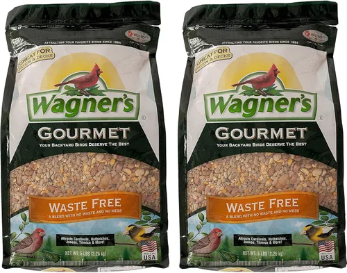 Wagner's 22056 Gourmet - Alimento para aves silvestres, sin residuos, bolsa de 5 libras, paquete de 2