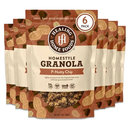 Miniatura 11 de Granola de trozos de mantequilla de almendras con azúcar reducida