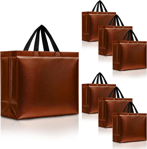 Miniatura 35 de Nush Nush Bolsas de regalo de color azul aguamarina de gran tamaño – Juego de 30 bolsas de regalo azul claro brillante con asas a granel – Bolsa