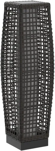 Miniatura 4 de Lámpara de pie para exteriores Grand Patio, lámpara de pie solar, resistente al agua, de mimbre, lámpara colgante para terraza, luces decorativas