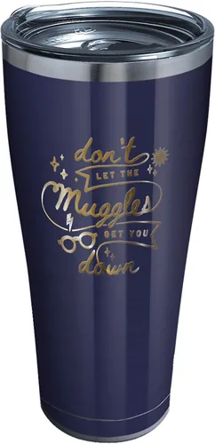 Miniatura 11 de Tervis Traveler Harry Potter Don't Let Muggles Get You Down Vaso de triple pared aislado para viajes, mantiene las bebidas frías y calientes, 20